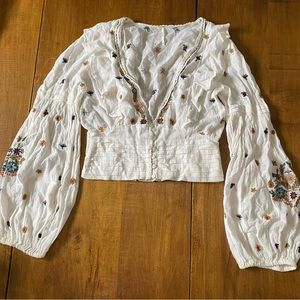 Free People Little Daisys Top